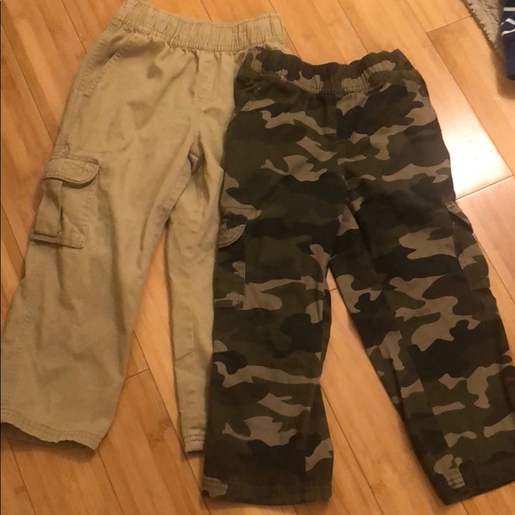 boys husky camo pants